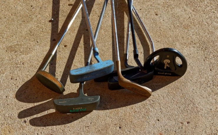 Verschiedene Putter-Typen