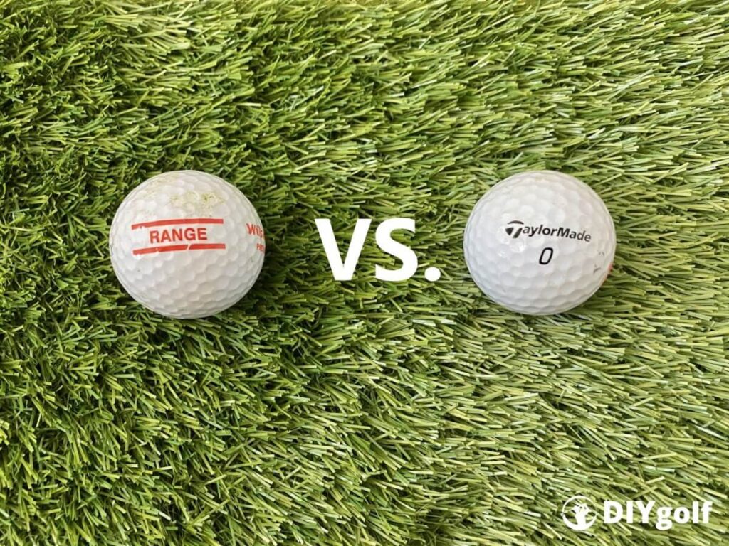 Range Ball vs. Premium Golfball Was ist der Unterschied?